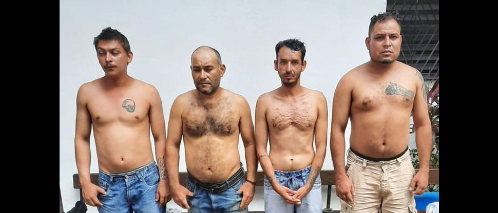 Sacan de las calles a cuatro peligrosos pandilleros que causaban zozobra en Chalatenango
