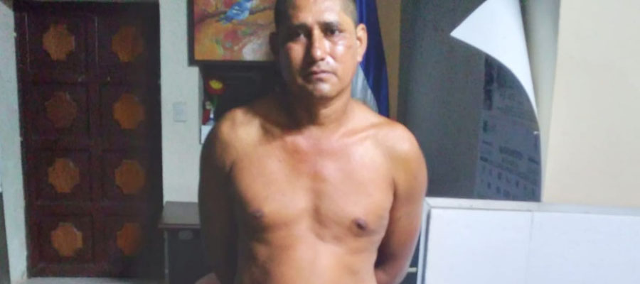 Cae pandillero que lleva delinquiendo más de 20 años en Suchitoto
