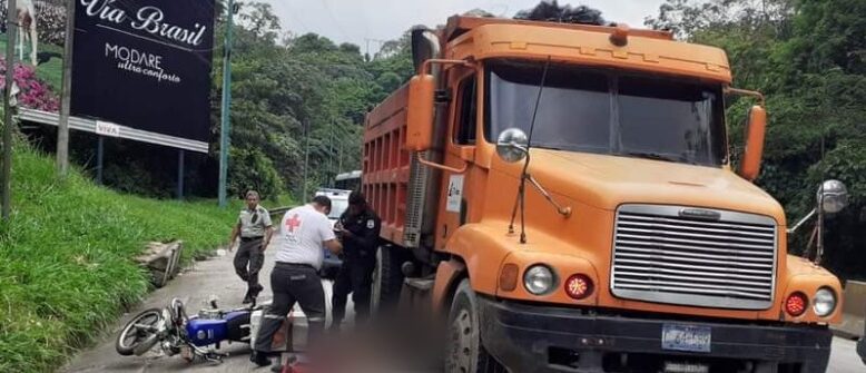 Ella era Rosa Lidia, quien falleció bajo un camión en carretera Los Chorros