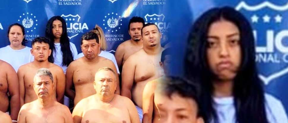 Pandillera posa «triste» porque ya no delinquirá en Soyapango, Ilopango y San Martín