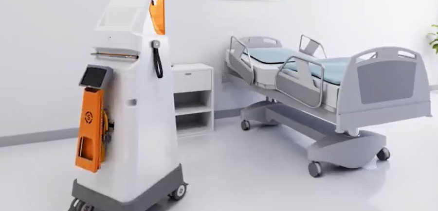 Hospitales Bloom y Rosales utilizarán robots para la desinfección de los quirófanos