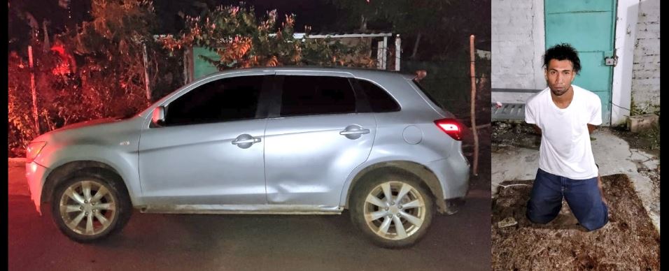Militares ubican a palabrero MS que se paseaba en camioneta por Sonsonate