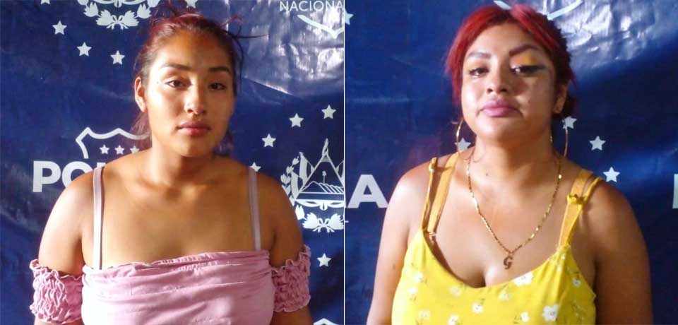 Arrestan a peligrosas pandilleras que exigían dinero a comerciantes de Santa Tecla