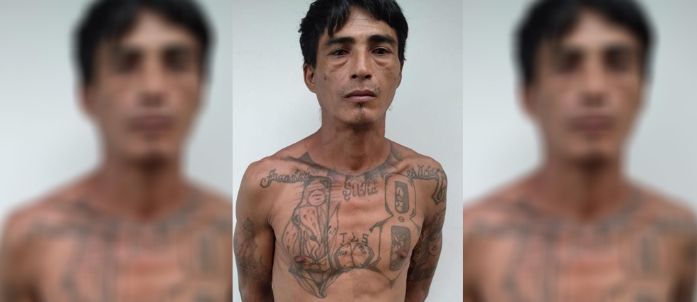 Capturan a peligroso pandillero con antecedentes por graves crímenes desde el año 2006