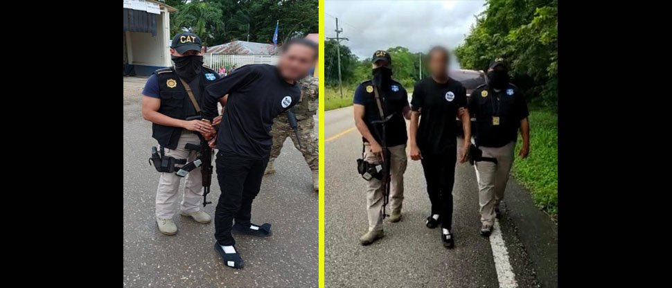 Atrapan a pandillero salvadoreño alias Rockero en la frontera entre Guatemala y Belice