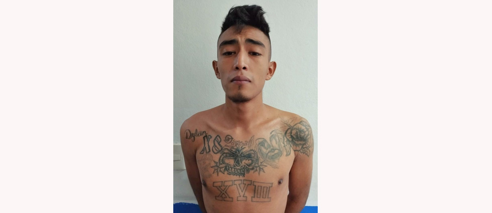 Capturan a gatillero del Barrio 18 que asesinaba en nombre de la pandilla