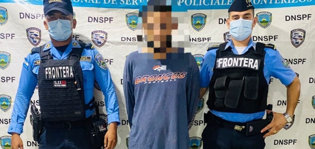 Capturan a pandillero salvadoreño de la MS-13 en Honduras