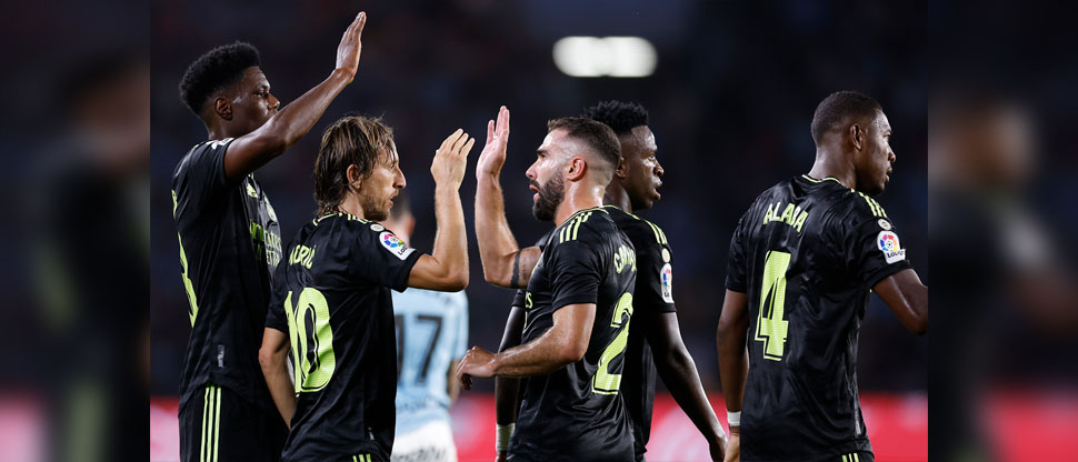El Real Madrid encaja la primera goleada del campeonato