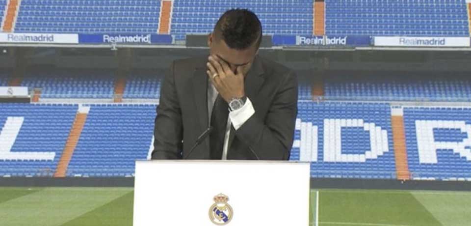 Casemiro se despide del Real Madrid entre lágrimas 