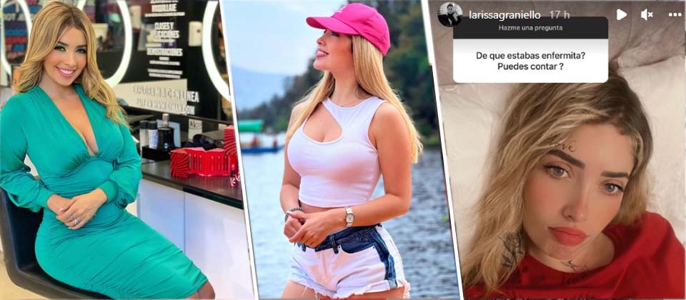 Larissa Graniello revela que ha estado enferma y «muy delicada» para llegar a trabajar