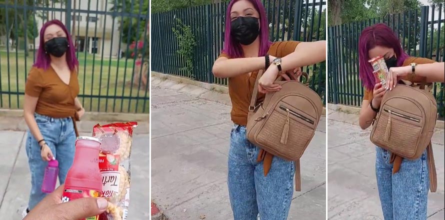 Aplauden&nbsp; a padre de familia por llevarle lunch a su hija en su primer día de universidad