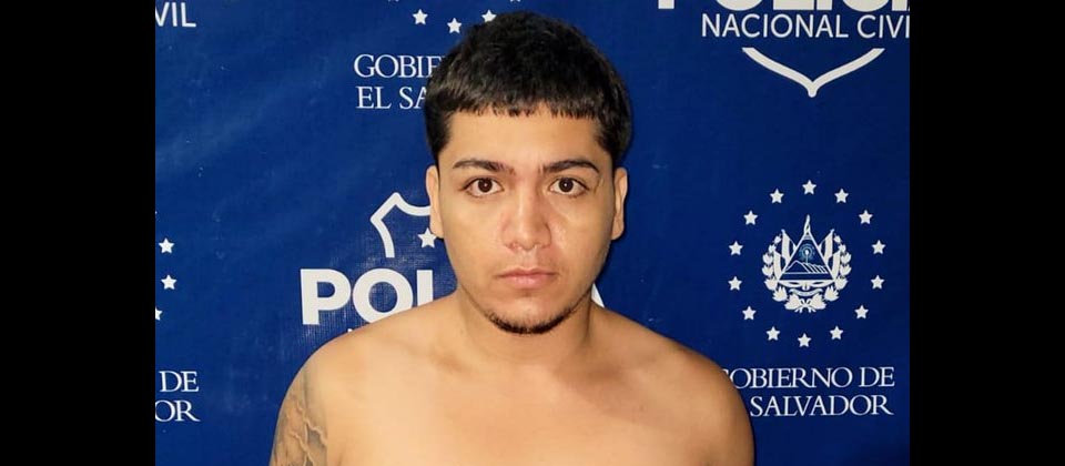 Detienen a pandillero que se escondía en un cantón de Morazán para no ir a prisión