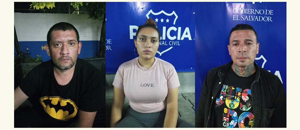 Ministro Villatoro reporta captura en flagrancia de pandilleros que traficaban de droga