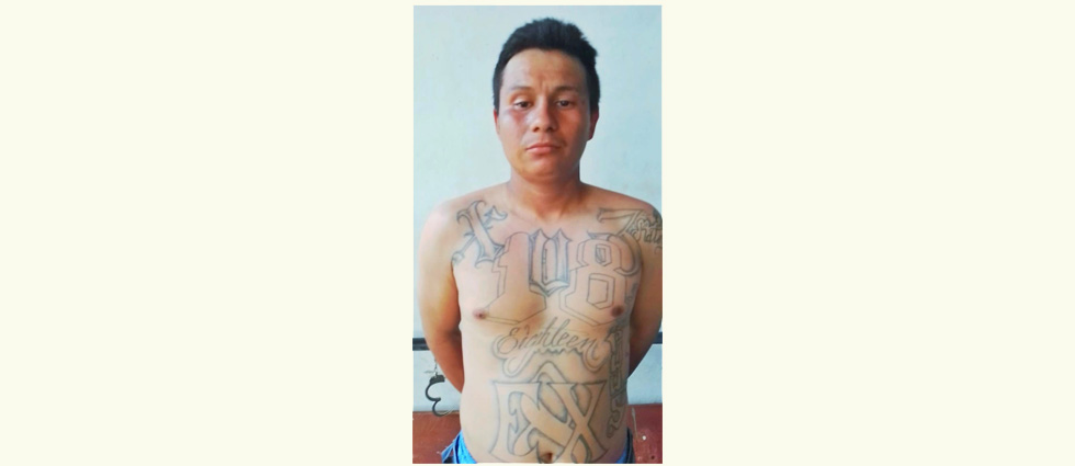 Cae pandillero que mataba a pedido del Barrio 18: «Estuvo recluido por homicidio, salió libre y continuó asesinando»