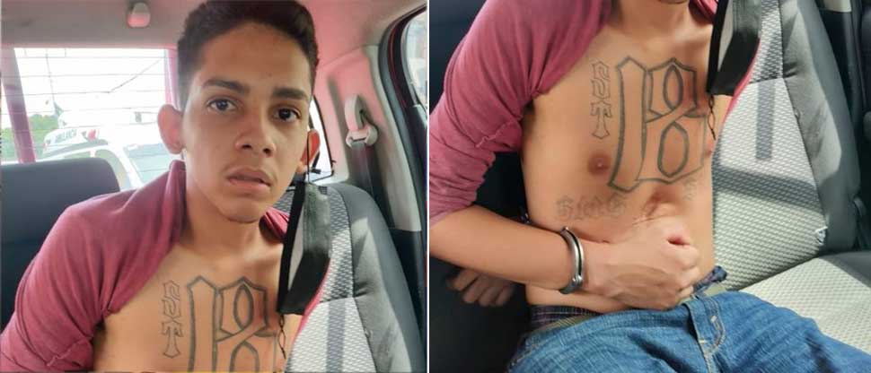 Pandillero es detenido cuando caminaba por la colonia Médica, San Salvador