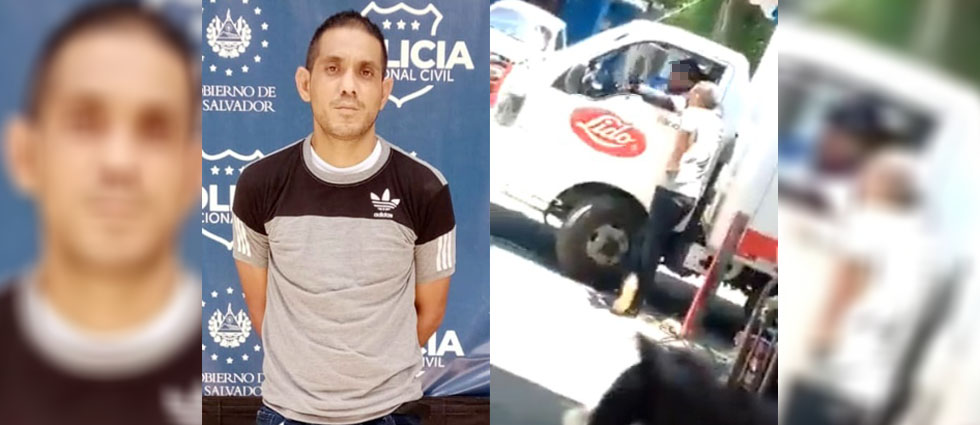Capturan a MS-13 que fue captado en video mientras extorsionaba