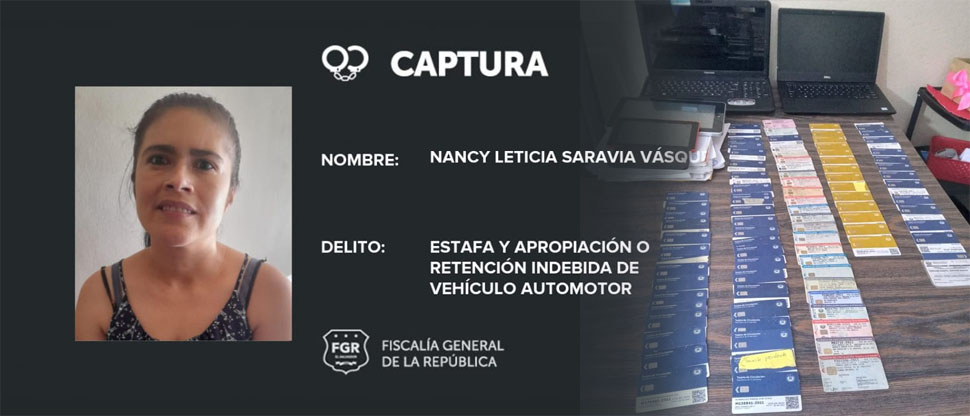 Abogada tenía en su poder 95 tarjetas de circulación de carros y documentos de compraventa de los mismos