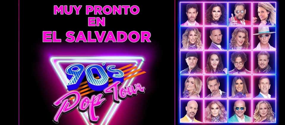 Magneto, Garibaldi y otras estrellas de los 90 llegan a El Salvador