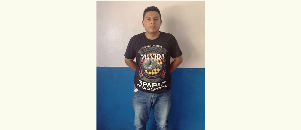 Militares detienen a pandillero que tiene antecedentes por tres delitos diferentes