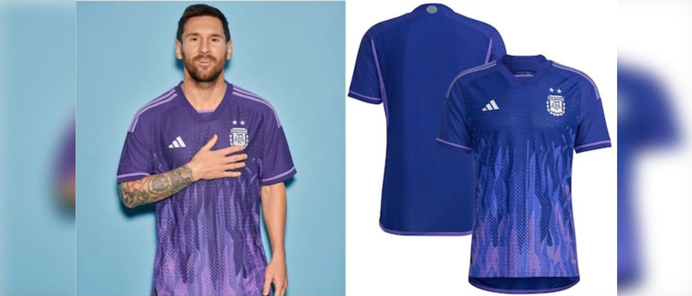 Polémica por la segunda equipación de la selección Argentina para Catar 2022