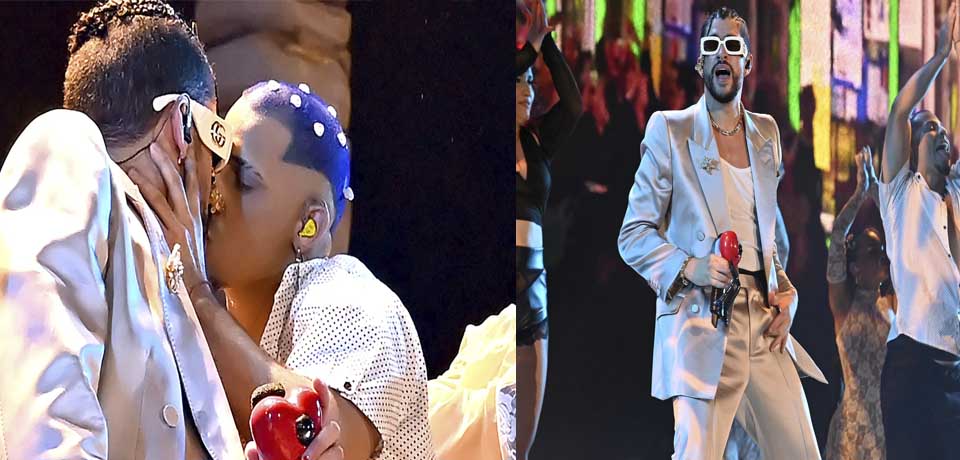 Bad Bunny recibe premio como mejor artista del año en los VMA
