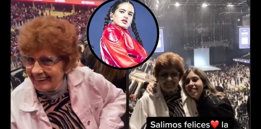 ‘Abuela Motomami’; se viraliza mujer de la tercera edad tras asistir a concierto de La Rosalía