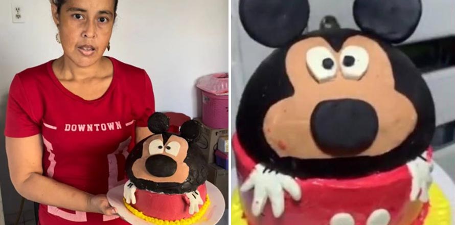 Muere mujer que se viralizó tras crear pastel de Mickey Mouse; “había caído en depresión”