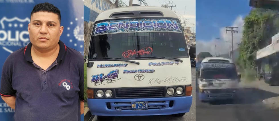Detienen a motorista de la ruta 41-G que fue captado en video disputando la vía