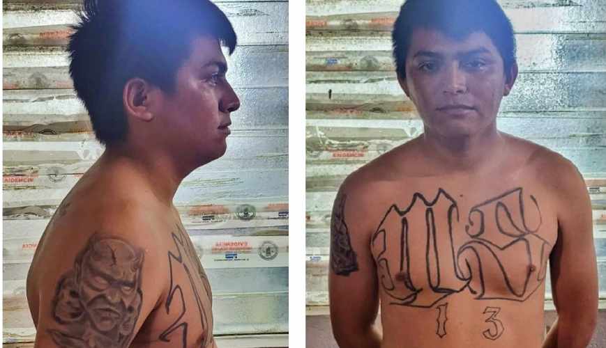 Capturan a Bam Bam, pandillero de la MS-13 que delinquía en La Libertad