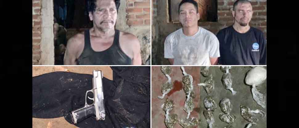 Cae el “Chele Sarco” y dos colaboradores de la MS que delinquían en San Ana