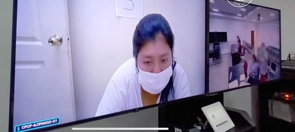 Mujer que recogió dinero de extorsiones confesó todo en el juzgado