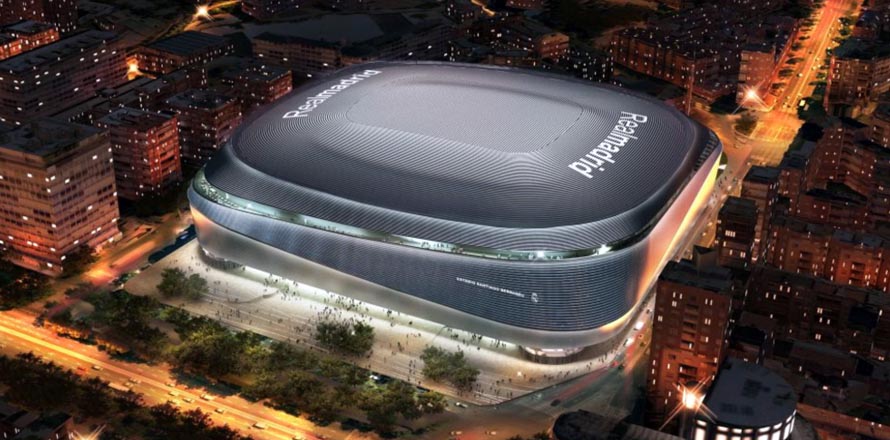 Real Madrid TV difunde imágenes aéreas del nuevo Santiago Bernabéu
