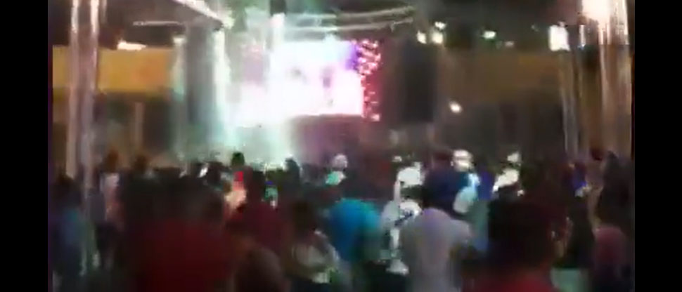 Multitudinaria fiesta en Guatemala termina en balacera y deja como saldo un fallecido