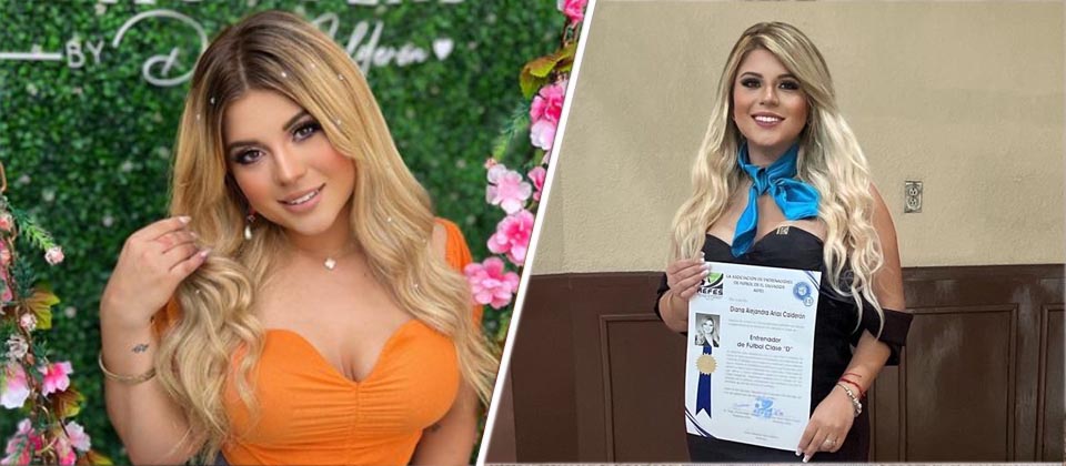 Presentadora deportiva se gradúa de entrenadora