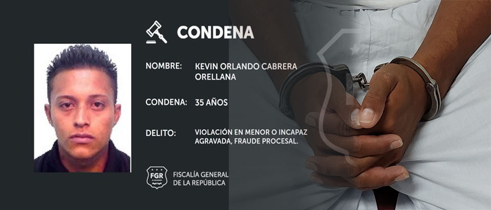 Hombre que abusó de menor con parálisis cerebral pasará 35 años preso