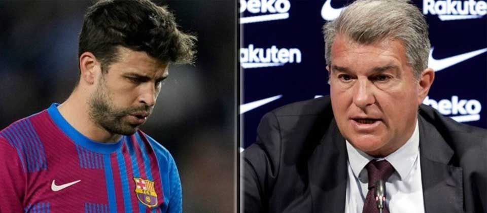 Joan Laporta afirma que Piqué estuvo interesado en comprar activos del Barcelona