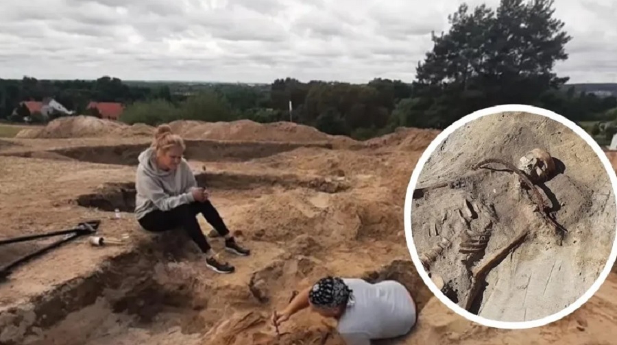 Descubren el cuerpo de una mujer «vampiro» con una hoz en el cuello en Polonia