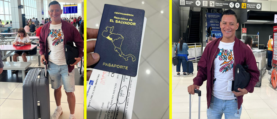 Desde Morazán: The King Flyp ya vuela hacia Italia para iniciar con su primera gira europea