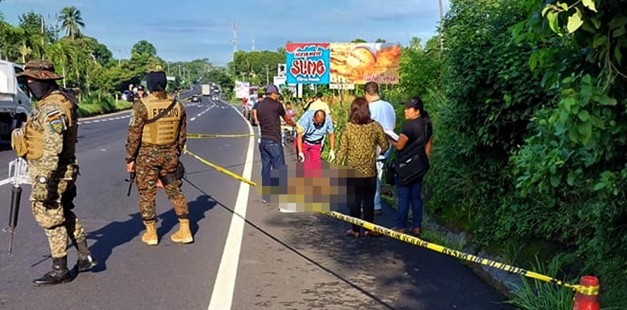 Hombre es atropellado en horas de la noche y el responsable huyó abandonando el cuerpo