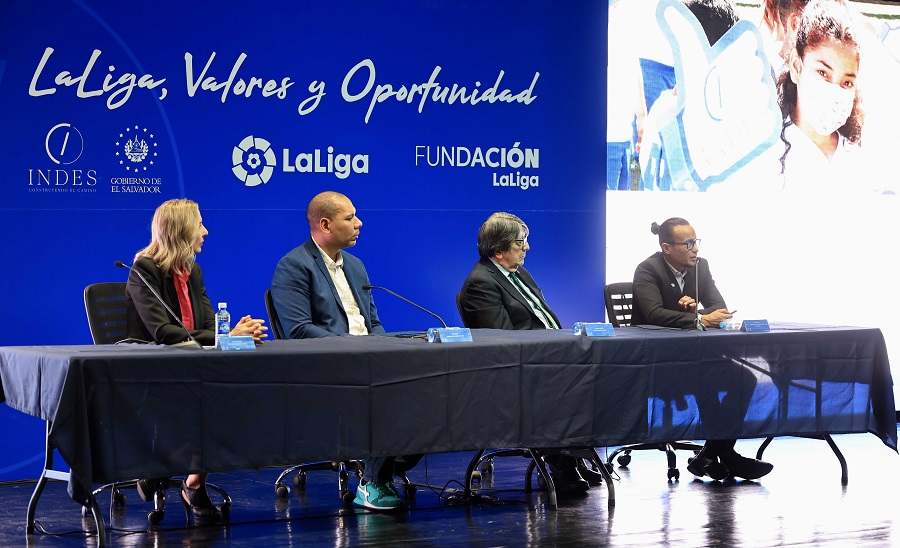 INDES y MINED implementan el programa LaLiga, valores y oportunidades en el sistema educativo  