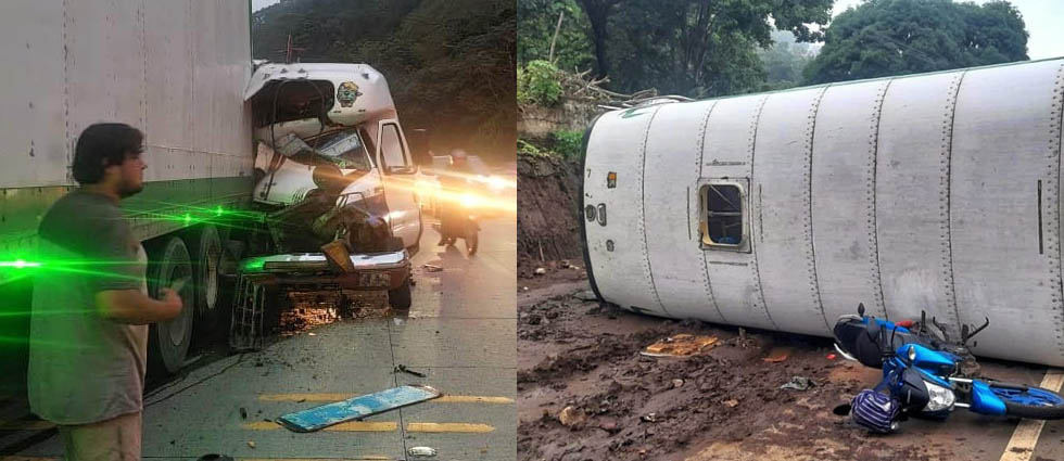 23 lesionados dejan dos accidentes de tránsito esta mañana de jueves