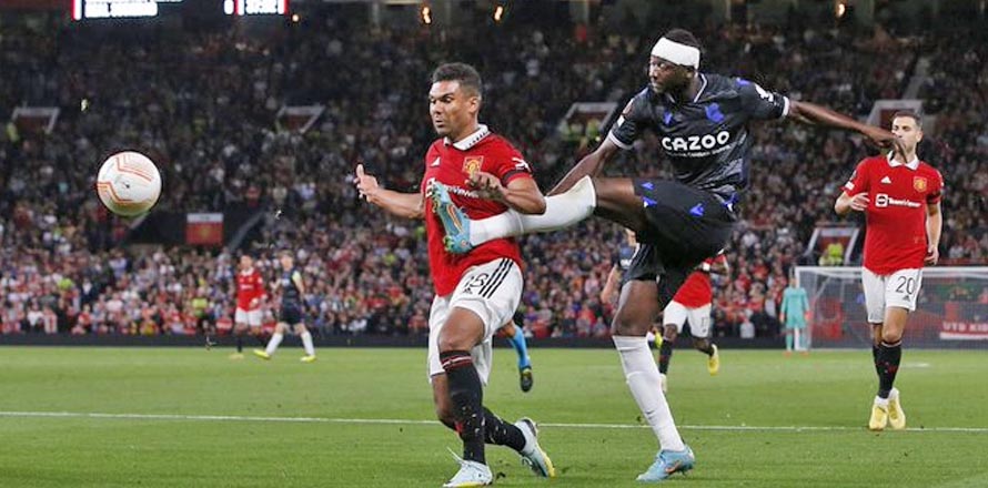Manchester United pierde en casa ante la Real Sociedad por la Europa League