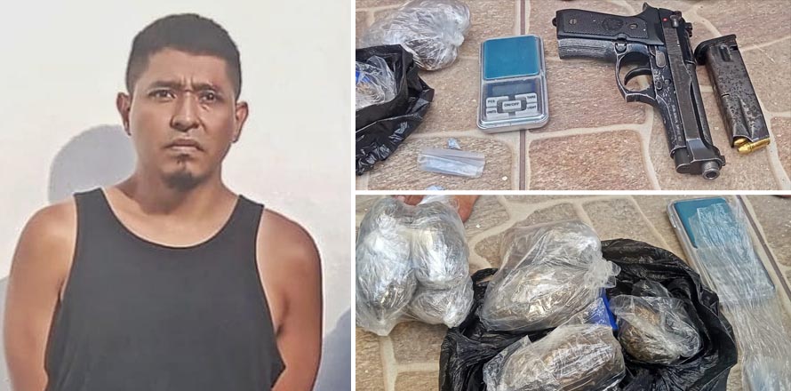 Criminal de la MS es capturado en posesión de varios ilícitos en Sonsonate
