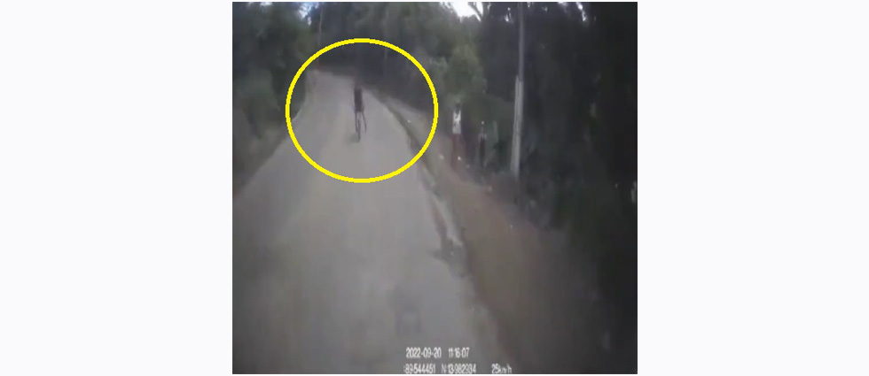 Ruta 5 sale en defensa de su motorista y pública video que evidencia que fue el ciclista quien impactó contra la unidad