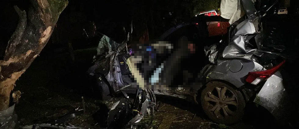 Un joven muere y una mujer resulta con graves lesiones tras fuerte accidente sobre la carretera Panamericana