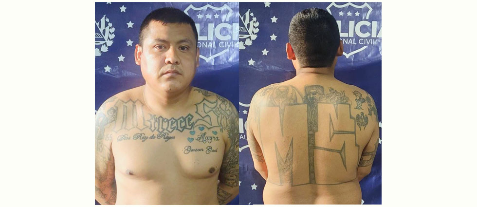 Policías sacan de las calles a peligroso MS que mantenía en zozobra a la ciudadanía