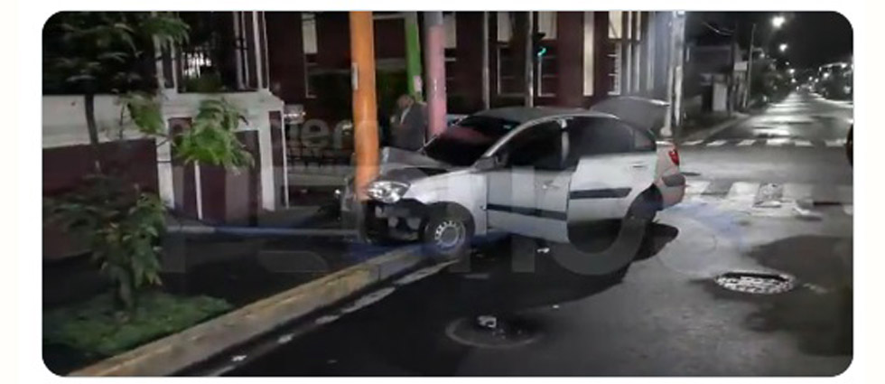 Hombre muere en accidente de tránsito sobre la calle Arce