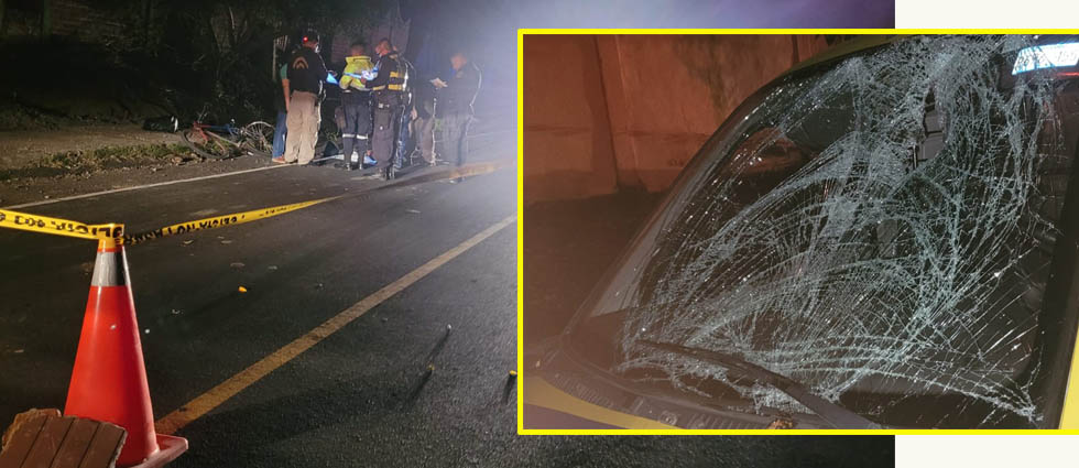 Ciclista pierde la vida tras ser arrollado sobre la carretera Longitudinal del Norte