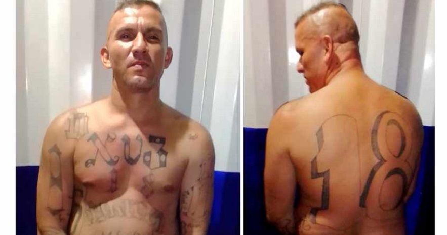 Capturan al “Bruja”, palabrero de la pandilla 18 en Santa Ana