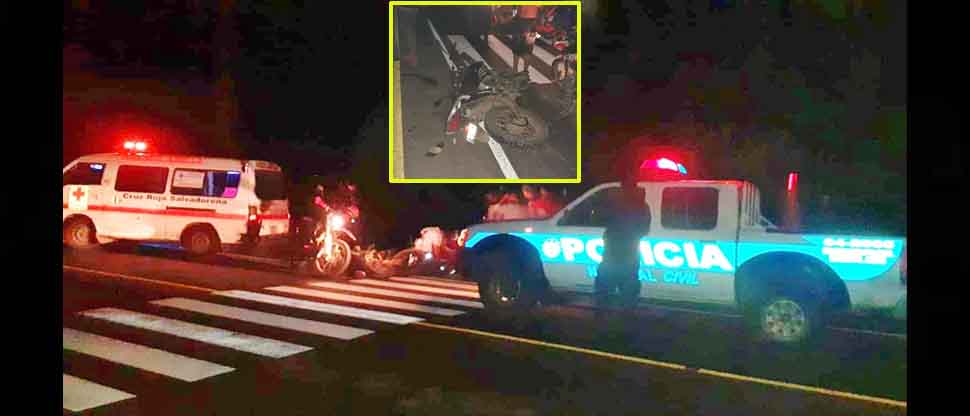 Motociclista acaba hospitalizado tras ser arrollado por un vehículo en La Libertad